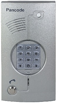 PANCODE - VOIP Door Entry System - Full Keypad - Metal - SURFACE Mount  + IP CAMERA